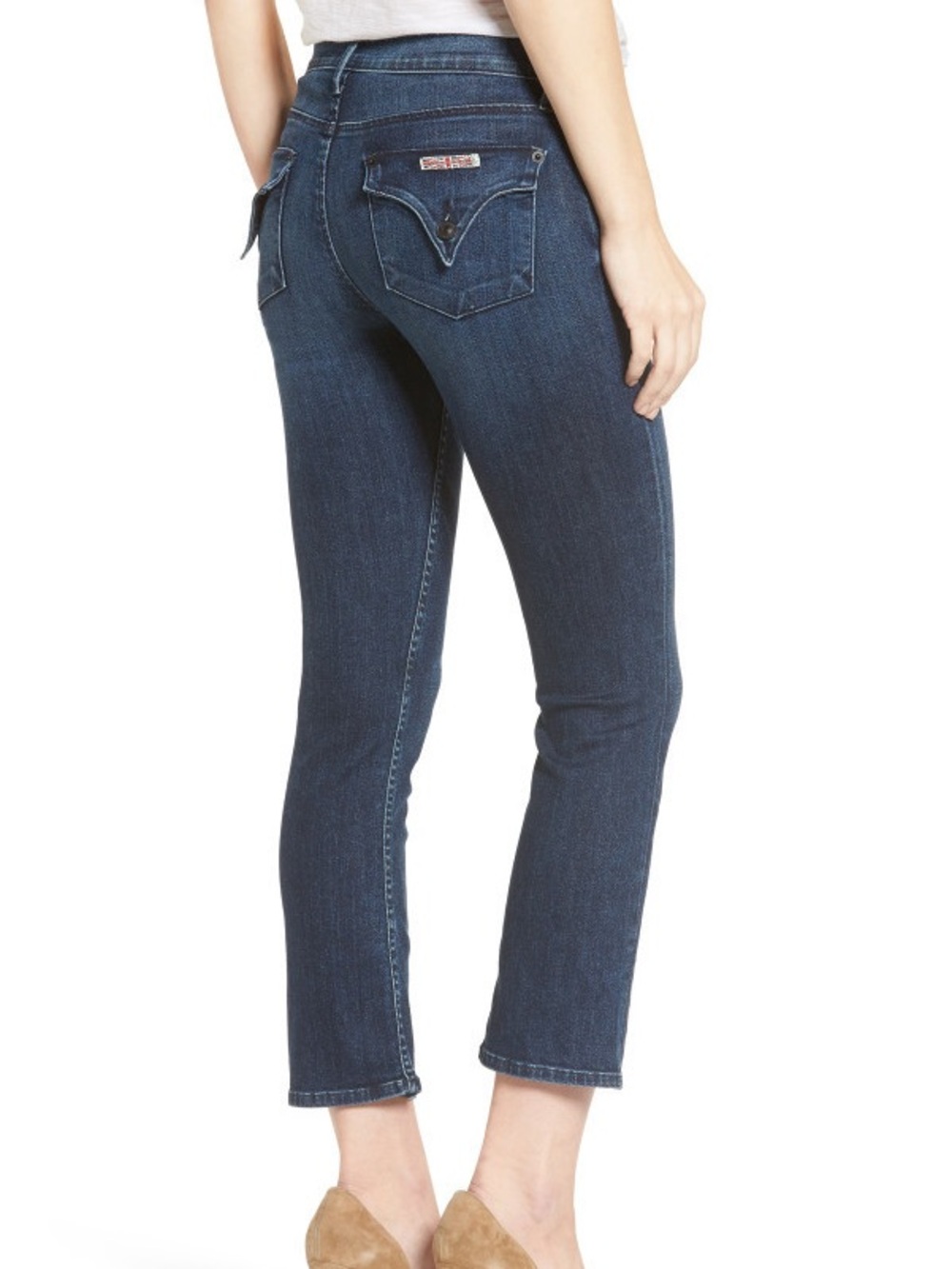 Hudson Crop Baby Boot Cut Jeans
